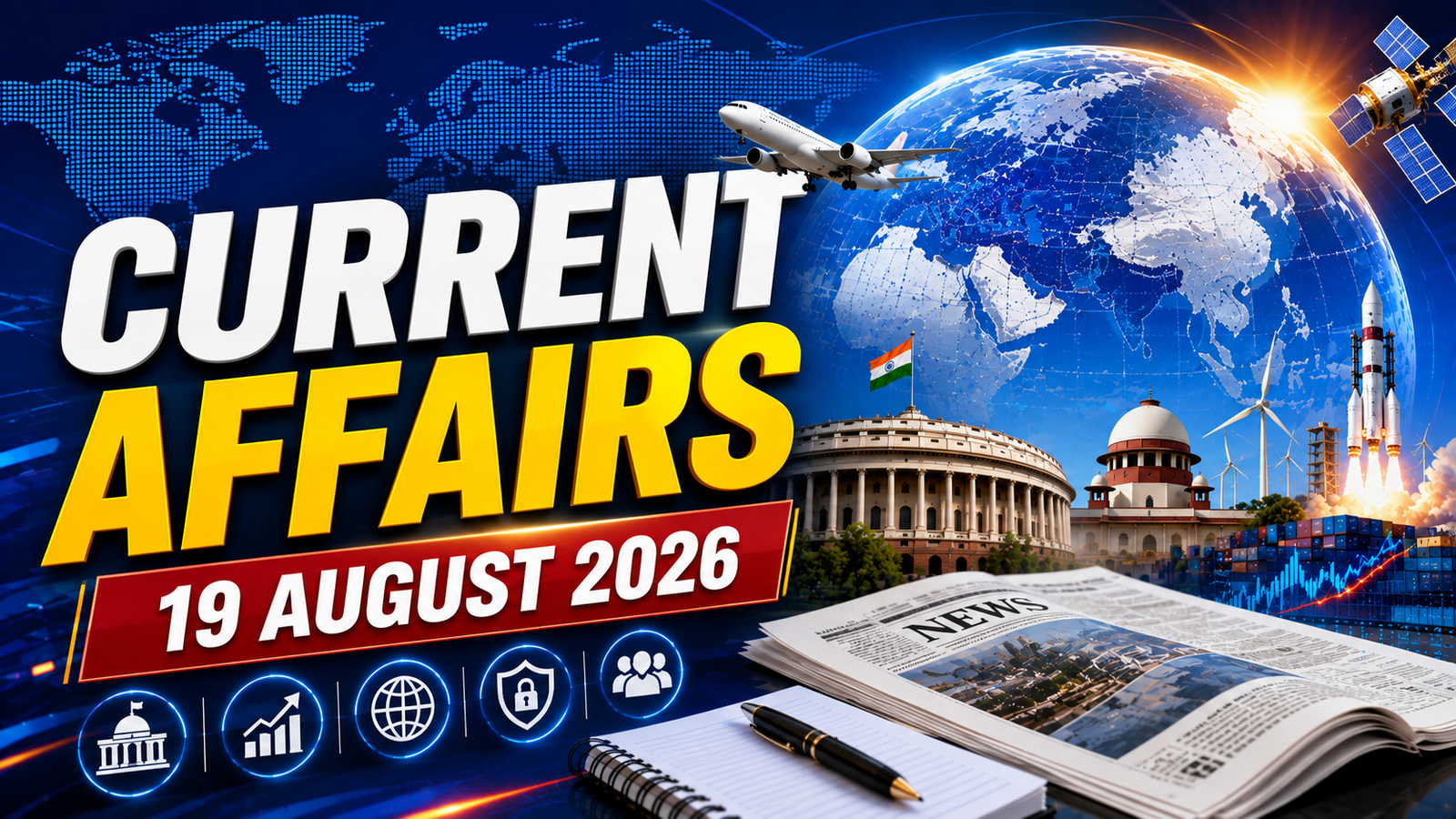 19 august 2026 current affairs in hindi
