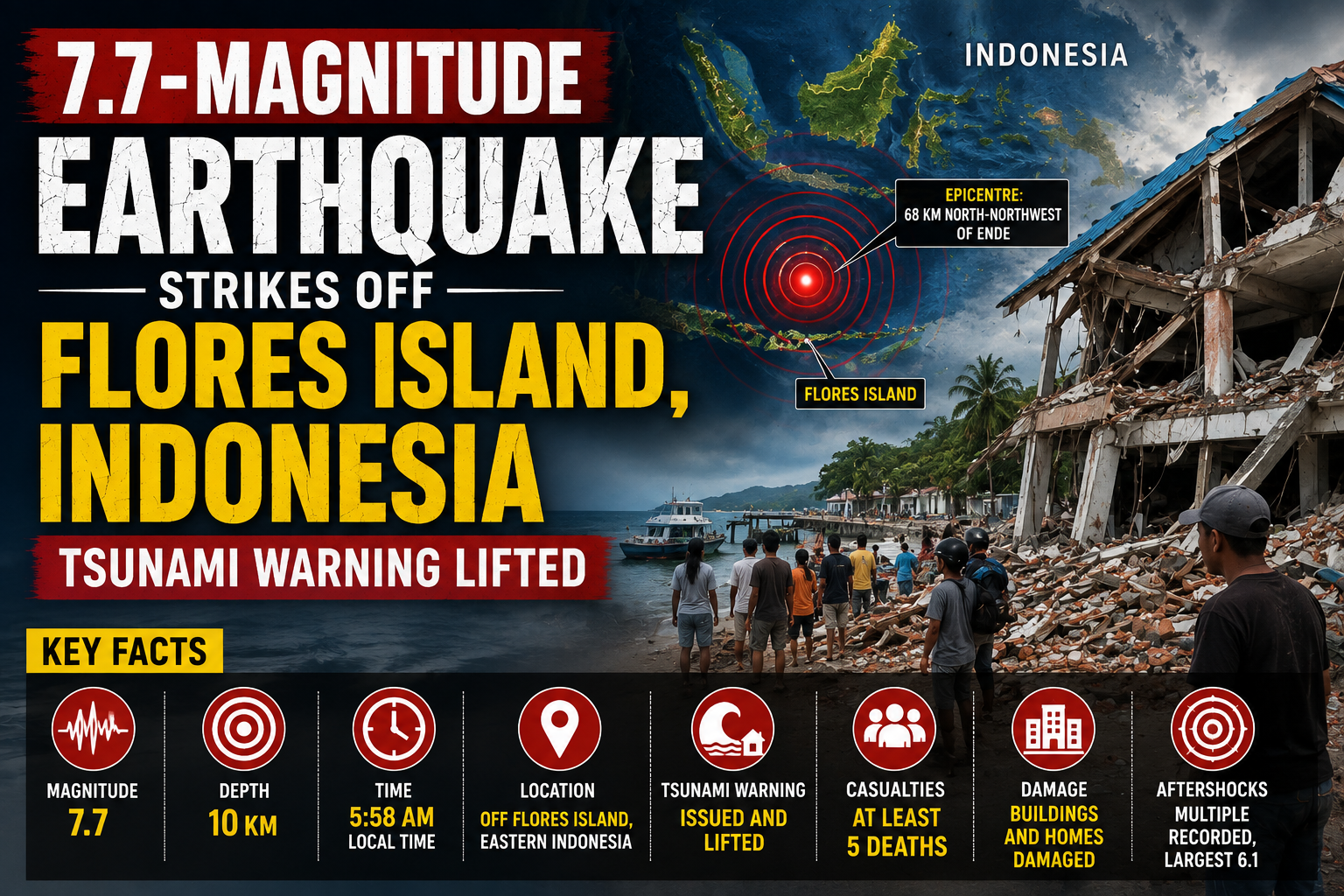 Indonesia Earthquake 2026