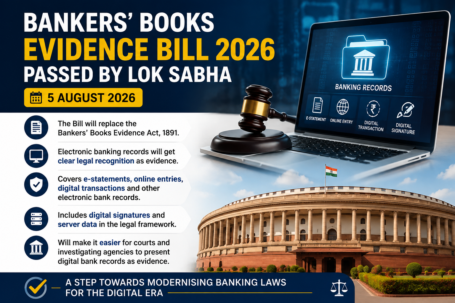 Bankers’ Books Evidence Bill 2026